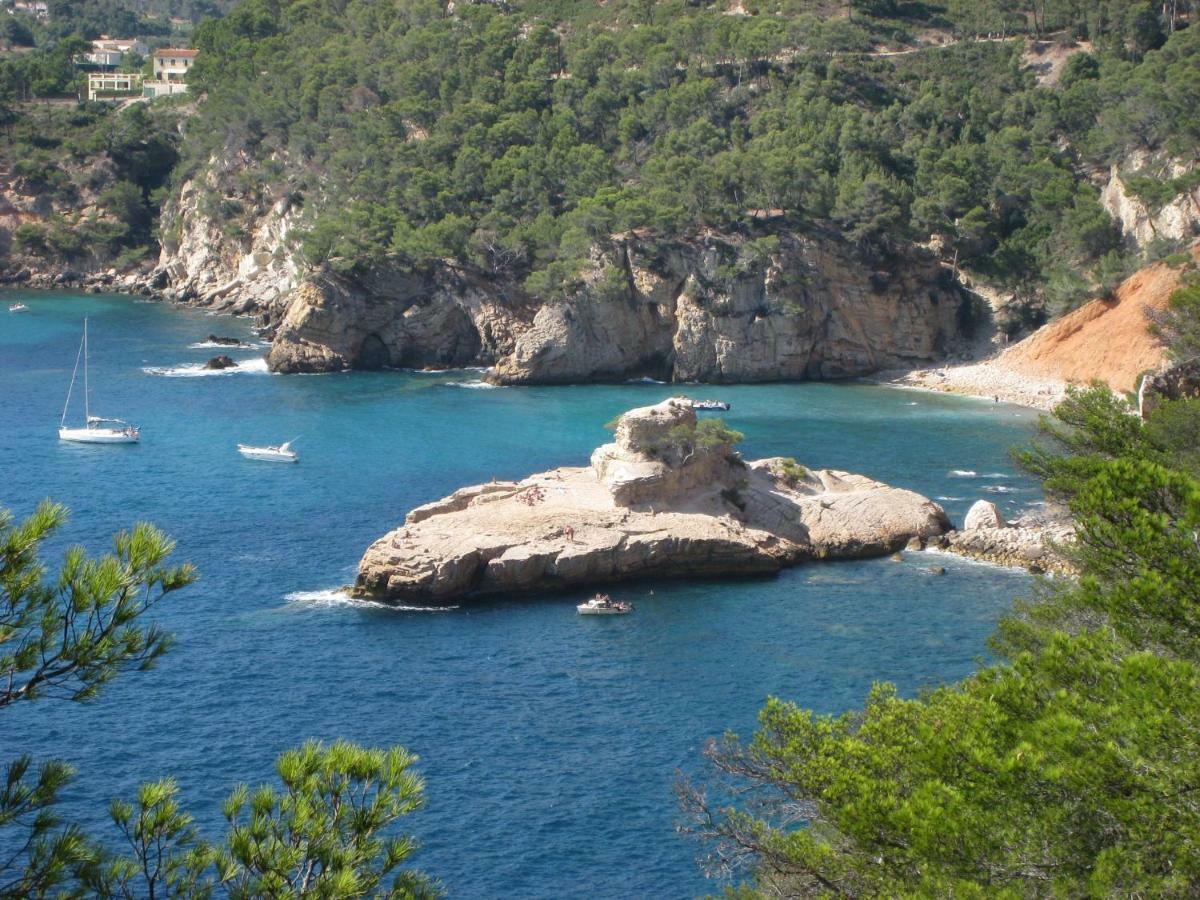 ลา ซิกาล ซูส โลลิวิเย Bed & Breakfast Le Castellet  ภายนอก รูปภาพ